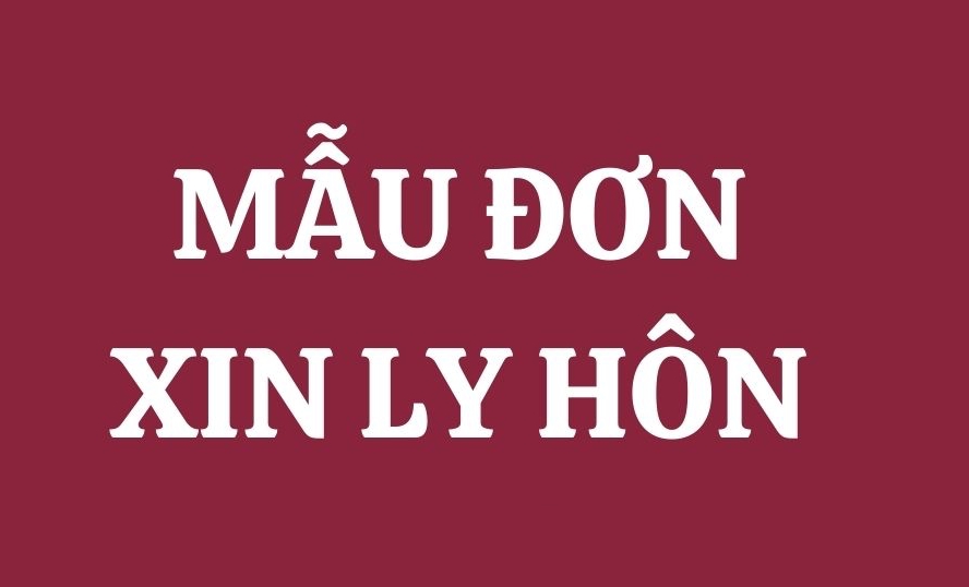 ĐƠN LY HÔN